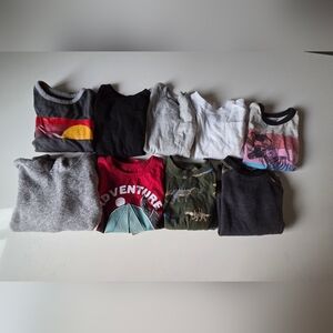 Used-Assorted Boys T-Shirts and Sweaters-Size 4T